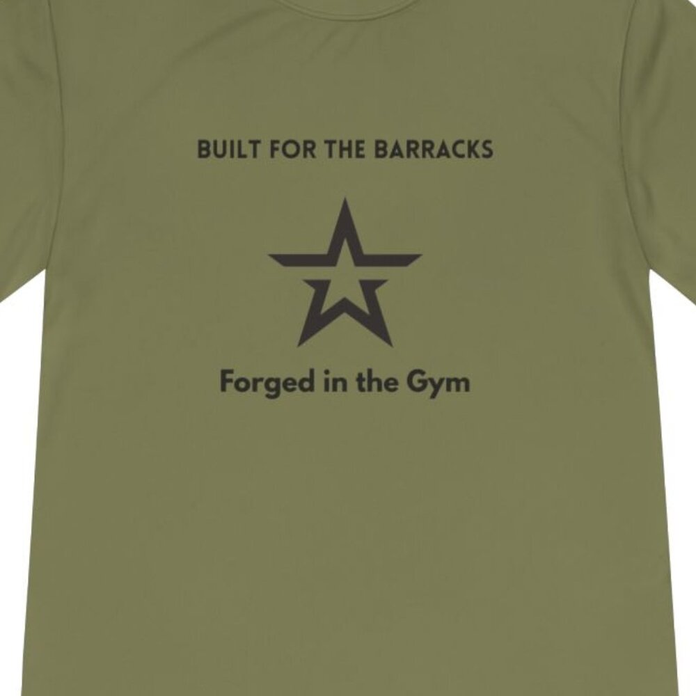 Unisex Moisture Wicking Gym Tee, Workout Shirt, Fitness Apparel,